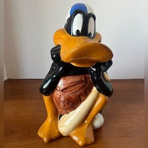 1993 Daffy Duck Cookie Jar Baseball Warner Bros Inc.